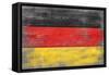 Germany Country Flag - Barnwood Painting-Lantern Press-Framed Stretched Canvas