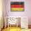 Germany Country Flag - Barnwood Painting-Lantern Press-Stretched Canvas displayed on a wall