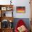 Germany Country Flag - Barnwood Painting-Lantern Press-Art Print displayed on a wall