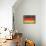 Germany Country Flag - Barnwood Painting-Lantern Press-Mounted Art Print displayed on a wall