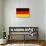 Germany Country Flag - Letterpress-Lantern Press-Art Print displayed on a wall