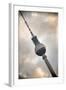 Germany, Deutschland. Berlin. Berlin Mitte. Alexanderplatz. Berliner Fernsehturm-Francesco Iacobelli-Framed Photographic Print