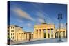 Germany, Deutschland. Berlin. Berlin Mitte. Brandenburg Gate, Brandenburger Tor-Francesco Iacobelli-Stretched Canvas