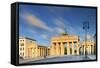 Germany, Deutschland. Berlin. Berlin Mitte. Brandenburg Gate, Brandenburger Tor-Francesco Iacobelli-Framed Stretched Canvas