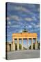 Germany, Deutschland. Berlin. Berlin Mitte. Brandenburg Gate, Brandenburger Tor-Francesco Iacobelli-Stretched Canvas