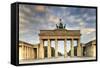 Germany, Deutschland. Berlin. Berlin Mitte. Brandenburg Gate, Brandenburger Tor-Francesco Iacobelli-Framed Stretched Canvas