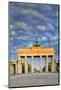 Germany, Deutschland. Berlin. Berlin Mitte. Brandenburg Gate, Brandenburger Tor-Francesco Iacobelli-Mounted Photographic Print