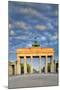 Germany, Deutschland. Berlin. Berlin Mitte. Brandenburg Gate, Brandenburger Tor-Francesco Iacobelli-Mounted Photographic Print