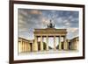 Germany, Deutschland. Berlin. Berlin Mitte. Brandenburg Gate, Brandenburger Tor-Francesco Iacobelli-Framed Photographic Print