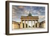 Germany, Deutschland. Berlin. Berlin Mitte. Brandenburg Gate, Brandenburger Tor-Francesco Iacobelli-Framed Photographic Print