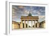 Germany, Deutschland. Berlin. Berlin Mitte. Brandenburg Gate, Brandenburger Tor-Francesco Iacobelli-Framed Photographic Print