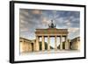 Germany, Deutschland. Berlin. Berlin Mitte. Brandenburg Gate, Brandenburger Tor-Francesco Iacobelli-Framed Photographic Print