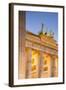 Germany, Deutschland. Berlin. Berlin Mitte. Brandenburg Gate, Brandenburger Tor-Francesco Iacobelli-Framed Photographic Print