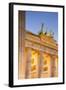 Germany, Deutschland. Berlin. Berlin Mitte. Brandenburg Gate, Brandenburger Tor-Francesco Iacobelli-Framed Photographic Print