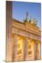 Germany, Deutschland. Berlin. Berlin Mitte. Brandenburg Gate, Brandenburger Tor-Francesco Iacobelli-Mounted Photographic Print