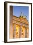 Germany, Deutschland. Berlin. Berlin Mitte. Brandenburg Gate, Brandenburger Tor-Francesco Iacobelli-Framed Photographic Print