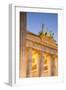 Germany, Deutschland. Berlin. Berlin Mitte. Brandenburg Gate, Brandenburger Tor-Francesco Iacobelli-Framed Photographic Print