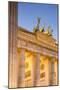 Germany, Deutschland. Berlin. Berlin Mitte. Brandenburg Gate, Brandenburger Tor-Francesco Iacobelli-Mounted Photographic Print