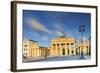 Germany, Deutschland. Berlin. Berlin Mitte. Brandenburg Gate, Brandenburger Tor-Francesco Iacobelli-Framed Photographic Print