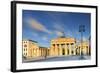 Germany, Deutschland. Berlin. Berlin Mitte. Brandenburg Gate, Brandenburger Tor-Francesco Iacobelli-Framed Photographic Print