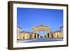 Germany, Deutschland. Berlin. Berlin Mitte. Brandenburg Gate, Brandenburger Tor-Francesco Iacobelli-Framed Photographic Print