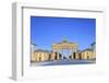 Germany, Deutschland. Berlin. Berlin Mitte. Brandenburg Gate, Brandenburger Tor-Francesco Iacobelli-Framed Photographic Print