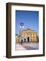 Germany, Deutschland. Berlin. Berlin Mitte. Brandenburg Gate, Brandenburger Tor-Francesco Iacobelli-Framed Photographic Print