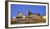 Germany, Dresden, Hofkirche (Church), Castle, Theaterplatz (Theatre Square)-Rainer Mirau-Framed Photographic Print