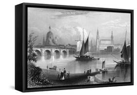 Germany Dresden-AH Payne-Framed Stretched Canvas