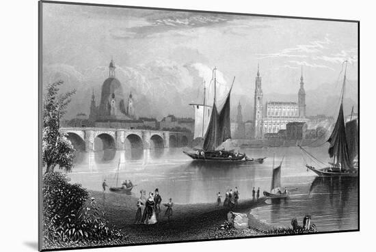 Germany Dresden-AH Payne-Mounted Art Print