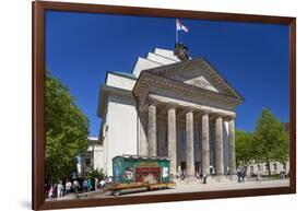 Germany, East Westphalia-Lippe, Land Theatre of Detmold-Chris Seba-Framed Photographic Print