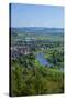 Germany, Eastern Westphalia, City of Hšxter, the Weser-Chris Seba-Stretched Canvas