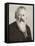 Germany, Engraved Portrait of German Composer, Pianist and Conductor, Johannes Brahms-null-Framed Stretched Canvas