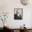 Germany, Engraved Portrait of German Composer, Pianist and Conductor, Johannes Brahms-null-Framed Stretched Canvas displayed on a wall