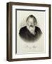 Germany, Engraved Portrait of German Composer, Pianist and Conductor Johannes Brahms-null-Framed Giclee Print