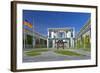 Germany, Europe, Berlin, Office of the Federal Chancellor-Chris Seba-Framed Photographic Print