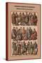 Germany Fashions its Warriors Medieval Tribes in Local Style-Friedrich Hottenroth-Stretched Canvas