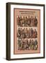 Germany Fashions its Warriors Medieval Tribes in Local Style-Friedrich Hottenroth-Framed Art Print