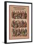 Germany Fashions its Warriors Medieval Tribes in Local Style-Friedrich Hottenroth-Framed Art Print