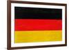 Germany Flag Design with Wood Patterning - Flags of the World Series-Philippe Hugonnard-Framed Art Print