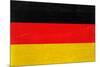 Germany Flag Design with Wood Patterning - Flags of the World Series-Philippe Hugonnard-Mounted Art Print