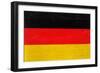 Germany Flag Design with Wood Patterning - Flags of the World Series-Philippe Hugonnard-Framed Art Print