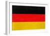 Germany Flag Design with Wood Patterning - Flags of the World Series-Philippe Hugonnard-Framed Art Print