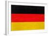 Germany Flag Design with Wood Patterning - Flags of the World Series-Philippe Hugonnard-Framed Art Print