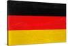 Germany Flag Design with Wood Patterning - Flags of the World Series-Philippe Hugonnard-Stretched Canvas