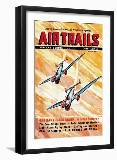 Germany Flies Again!-null-Framed Art Print