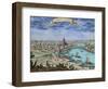 Germany. Frankfurt. Engraving. 17Th Century. Colored.-Tarker-Framed Giclee Print