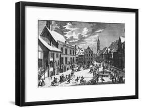 Germany Gottingen-Georg Heumann-Framed Art Print