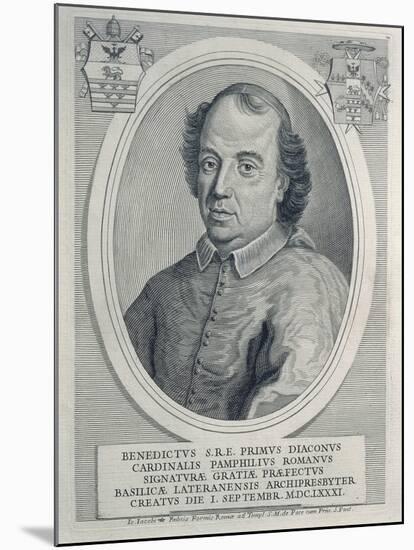 Germany, Halle, Portrait of Benedetto Pamphili-null-Mounted Giclee Print