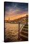 Germany, Hamburg, City Centre, the Alster, Inner Alster, Autumn-Ingo Boelter-Stretched Canvas
